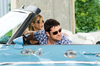 Jennifer Aniston and Gerard Butler on the set of The Bounty Hunter
